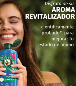Champú reparador con Aceite de Argán 680ml