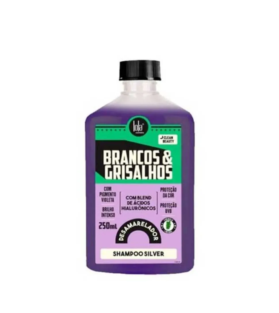 Champú silver matizador Brancos & Grisalhos
