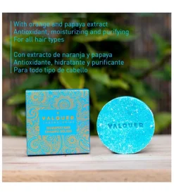 Champú sólido Sunrise - Extracto de naranja y papaya