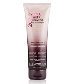 Champú suavizante 2Chic - Queratina Brasileña y Aceite de Argan