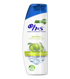 Champú y acondicionador anticaspa Todo en Uno 540ml - Apple Fresh
