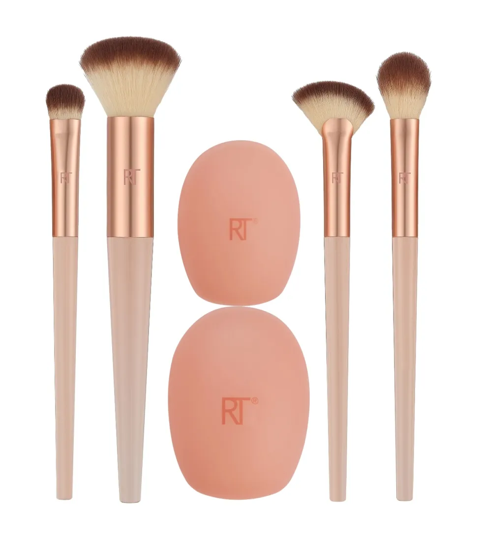 *Cherry On top* - Set de 4 brochas + 2 fundas de silicona