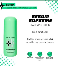 *Clearly Clarify* - Sérum facial clarificante 10% niacinamida Serum Supreme