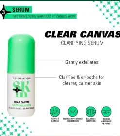 *Clearly Clarify* - Sérum facial clarificante 5% niacinamida y 2% ácido salicílico Clear Canvas