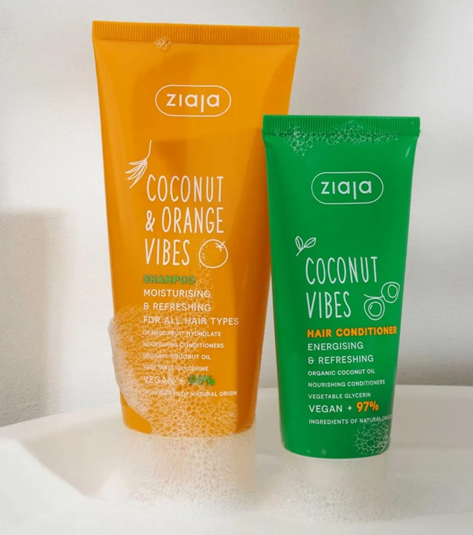 *Coconut and Orange Vibes* - Acondicionador energizante y refrescante con notas de coco