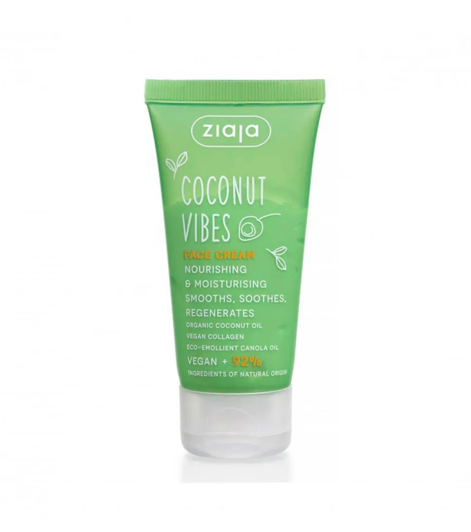 *Coconut and Orange Vibes* - Crema facial nutritiva con notas de coco