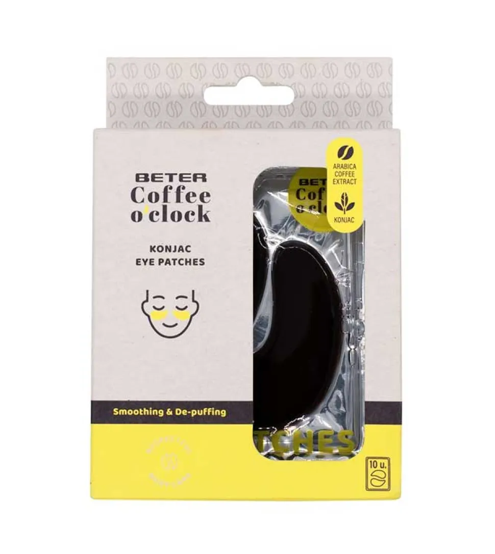 *Coffee O´clock* - Parches de konjac y café para contorno de ojos - Smoothing and depuffing