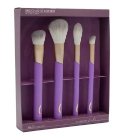 *Colección calma* - Set de brochas de rostro