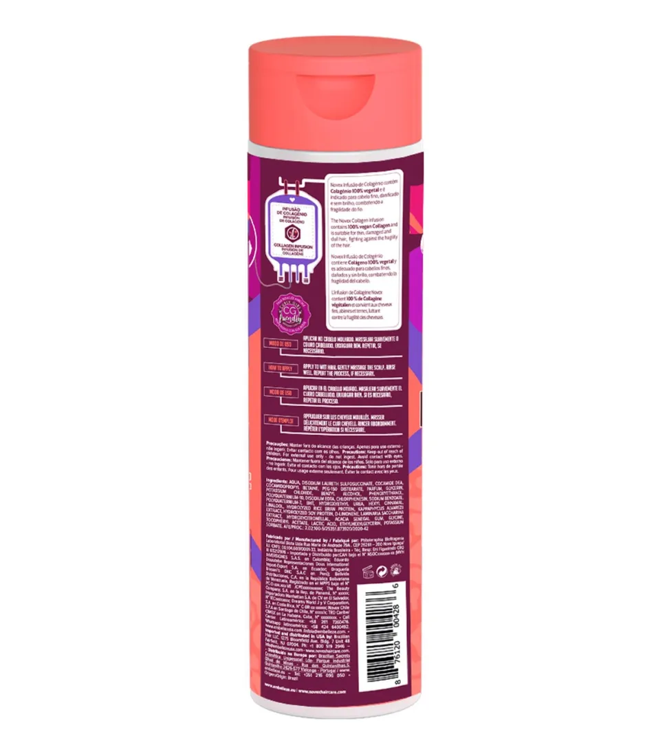 *Collagen Infusion* - Champú para cabellos porosos y sin brillo
