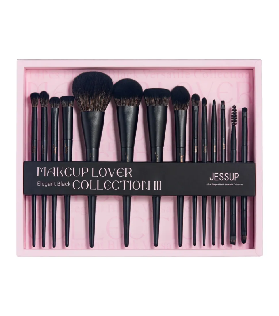 *Collection III* - Set de brochas con caja - Elegant Black