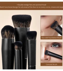 *Collection III* - Set de brochas con caja - Elegant Black