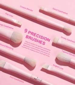 *Collection IV* - Set de brochas con caja - Crystal Pink