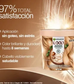 Coloración permanente sin amoniaco Good - 8.13: Rubio Sunrise