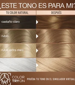 Coloración permanente sin amoniaco Good - 7.12: Rubio Café Latte