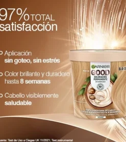 Coloración permanente sin amoniaco Good - 8.0: Rubio Miel
