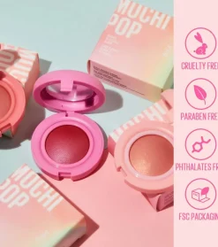 Colorete en polvo-crema Mochi Pop - 02: Atmosphere