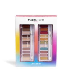 *Colorful* - Set de paletas de sombras Matte vs Metal Look