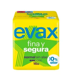 Compresas normal sin alas Fina y Segura - 16 unidades