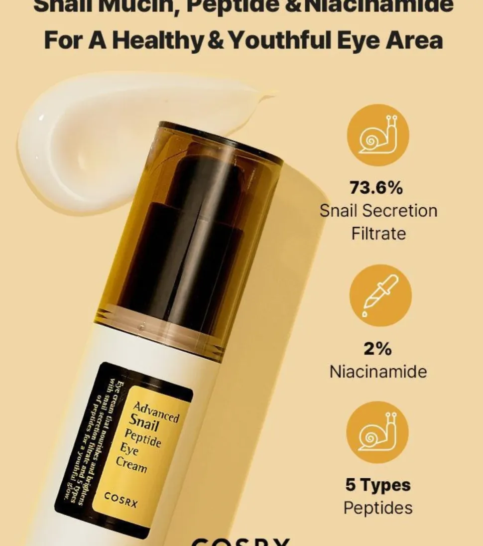Contorno de ojos Advanced Snail Peptide