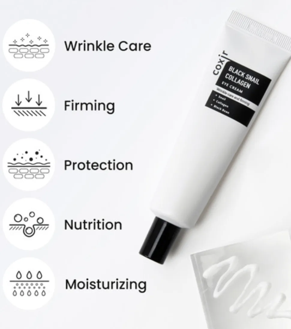 Contorno de ojos Black Snail Collagen