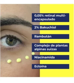 Contorno de ojos con retinal Round Midnight