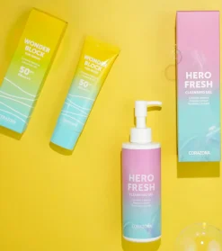 CORAZONA Skincare - Gel limpiador facial Hero Fresh