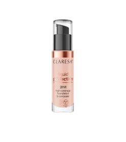 Corrector y base de maquillaje 2 en 1 Liquid Perfection - 104: Nude