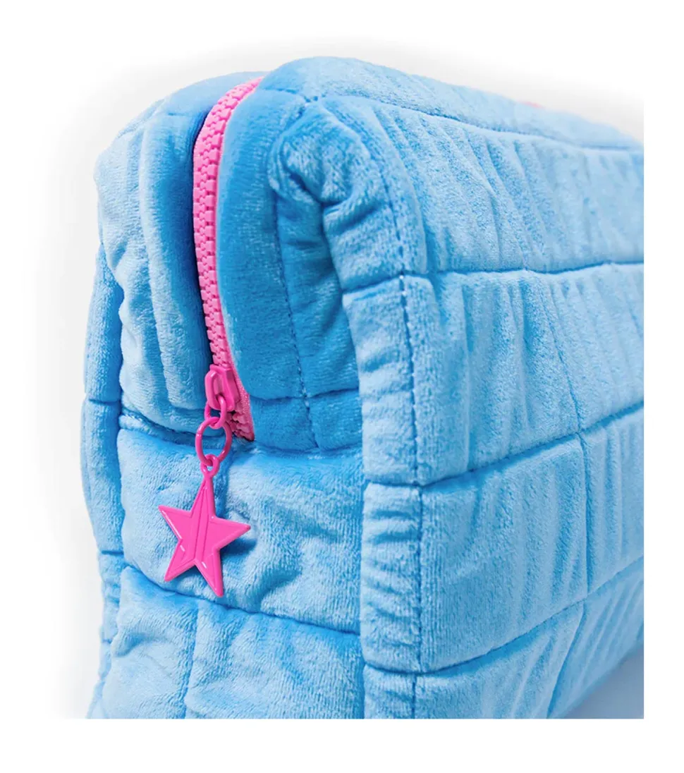 *Cotton Candy Queen* - Neceser Cloud Makeup Bag - Azul