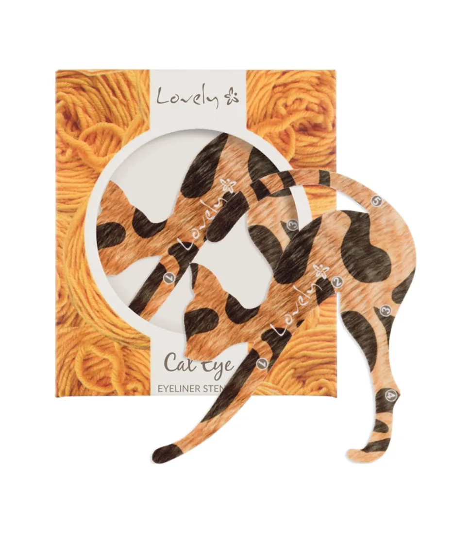 *Cozy Feeling* - Plantilla para eyeliner Cat Eye