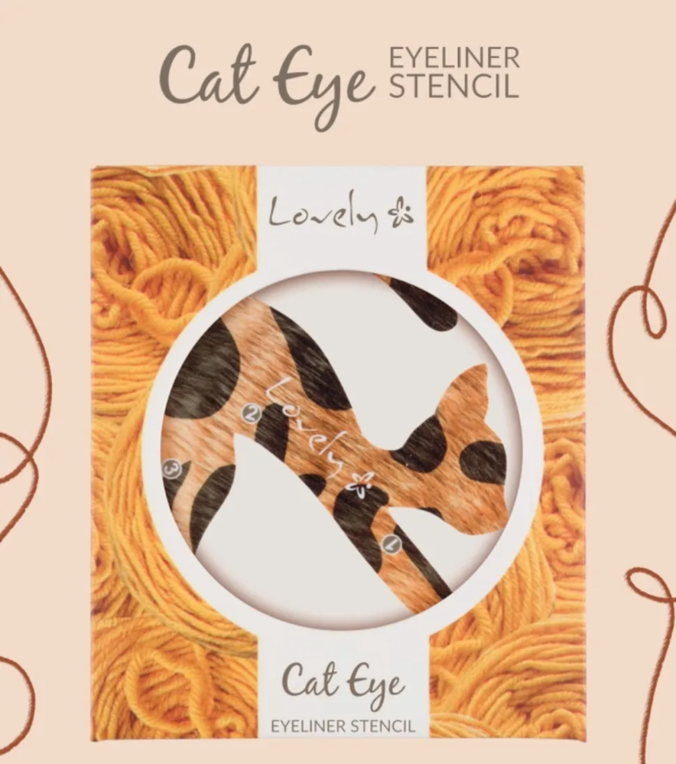 *Cozy Feeling* - Plantilla para eyeliner Cat Eye
