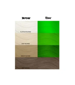 CRAZY COLOR - Crema colorante para el cabello - Nº 79: Toxic UV 100ml