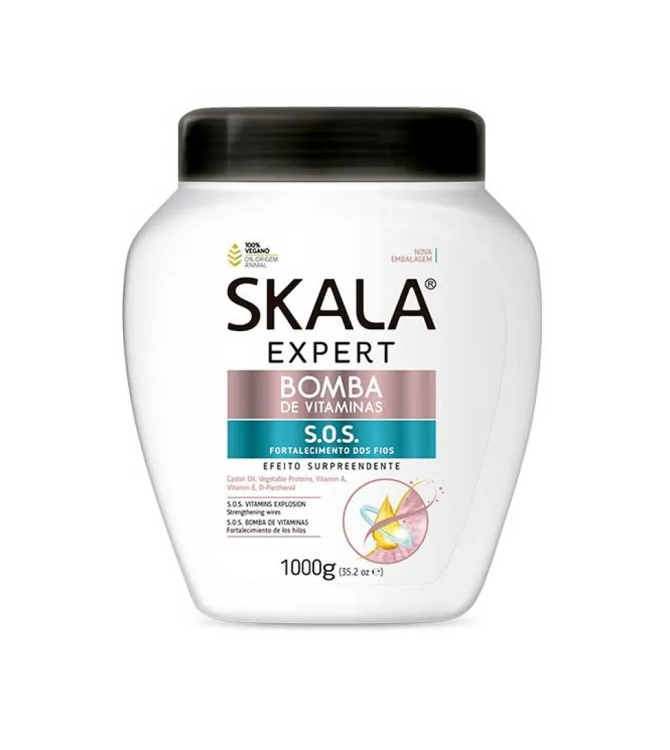 Crema acondicionadora Bomba de Vitaminas 1kg - Todo tipo de cabellos