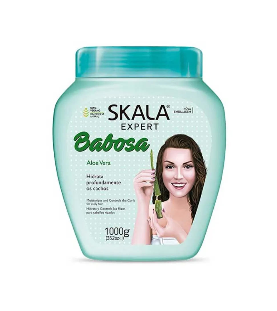 Crema acondicionadora hidronutritiva Babosa 1kg - Cabello rizado