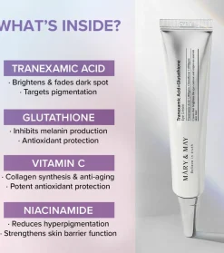 Crema contorno de ojos Tranexamic Acid+ Glutathion