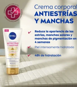 Crema corporal antiestrías y manchas Luminous 630