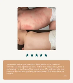 Crema corporal hidratante de avena - Pieles atópicas