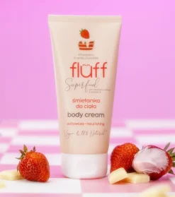 Crema corporal Superfood - Fresas y chocolate blanco