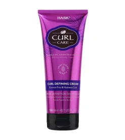 Crema definidora de rizos Curl Care - Aceite de coco, aceite de argán y vitamina E