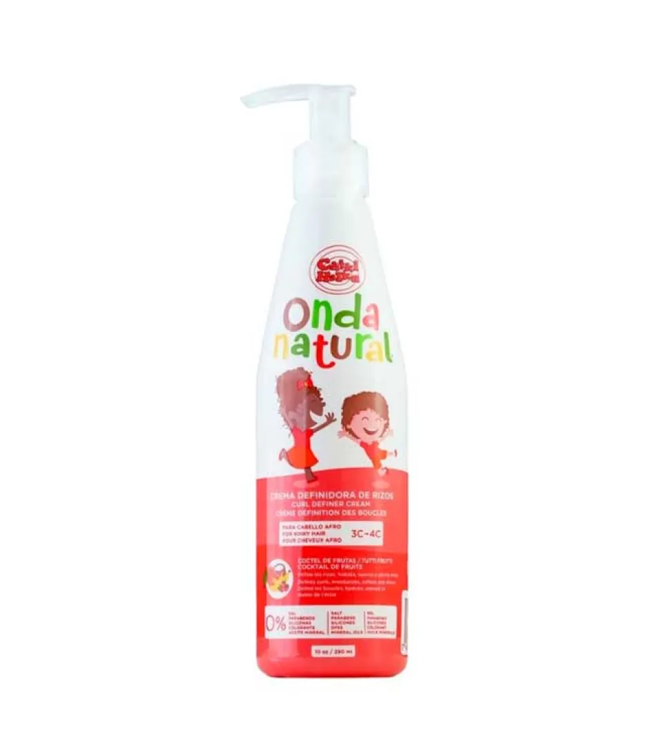 Crema definidora de rizos para niños - Cabello afro
