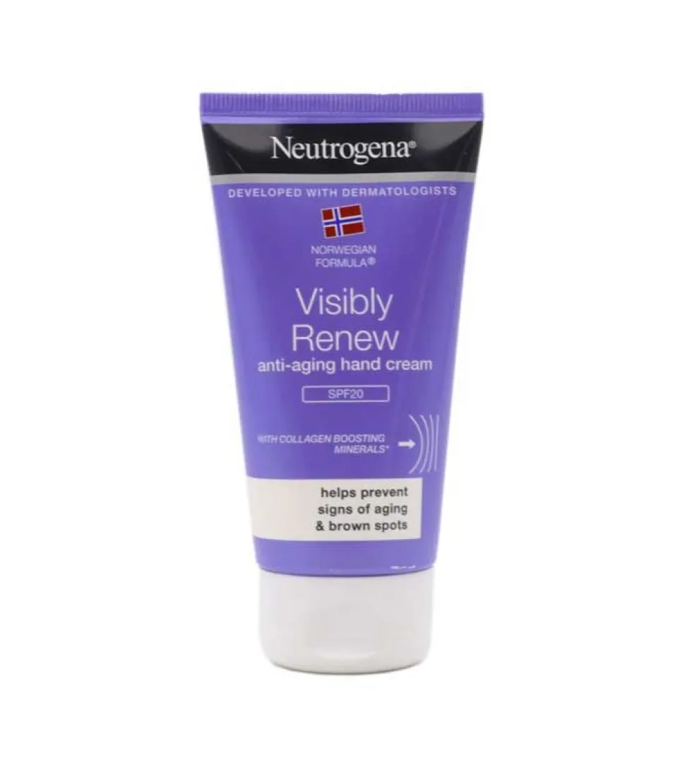 Crema de manos anti-edad SPF20 Visibly Renew