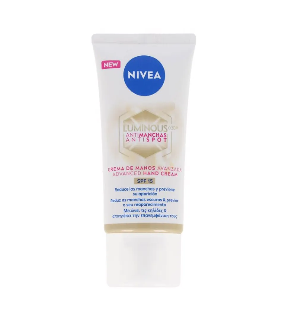 Crema de manos antimanchas Luminous 630 SPF15