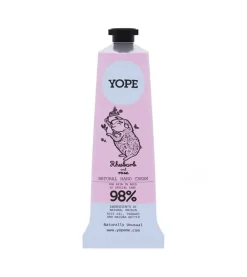 Crema de manos Ruibarbo y Rosa