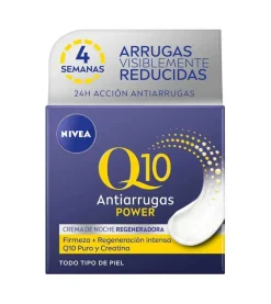 Crema de noche anti-arrugas Q10 plus