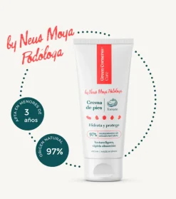 Crema de pies hidratante con tomate