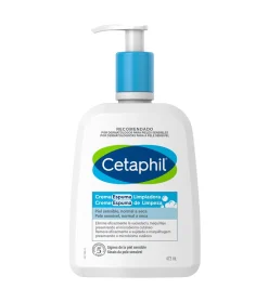Crema espuma limpiadora facial para piel sensible, normal a seca - 473ml
