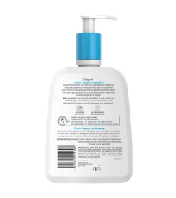 Crema espuma limpiadora facial para piel sensible, normal a seca - 473ml