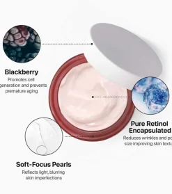 Crema facial antiedad Pure Retinol - Todo tipo de pieles