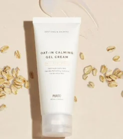Crema facial calmante en gel Oat-in + Panthenol