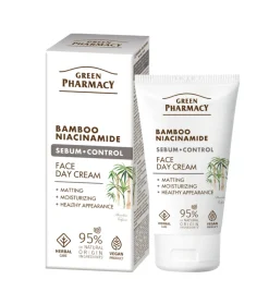 Crema facial control de sebo día - Bambú + Niacinamida
