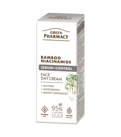 Crema facial control de sebo día - Bambú + Niacinamida